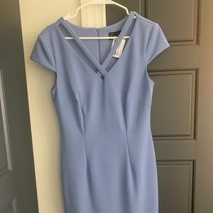 Women's Periwinkle Dress, Knee-length, Size 6 (NWT)